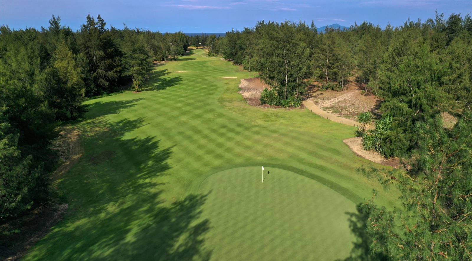 Aerial View, Green, Fairway, Montgomerie Links, Da Nang, Vietnam