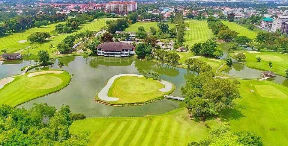 Aerial View, Muang Ake Golf Course, Bangkok