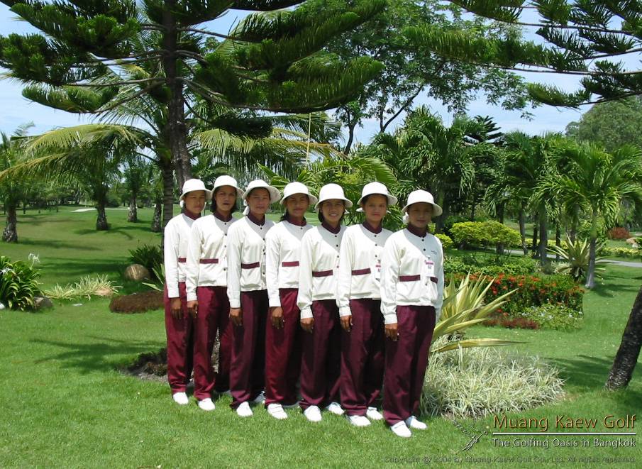 Caddie, Muang Kaew Golf Club, Bangkok, Thailand
