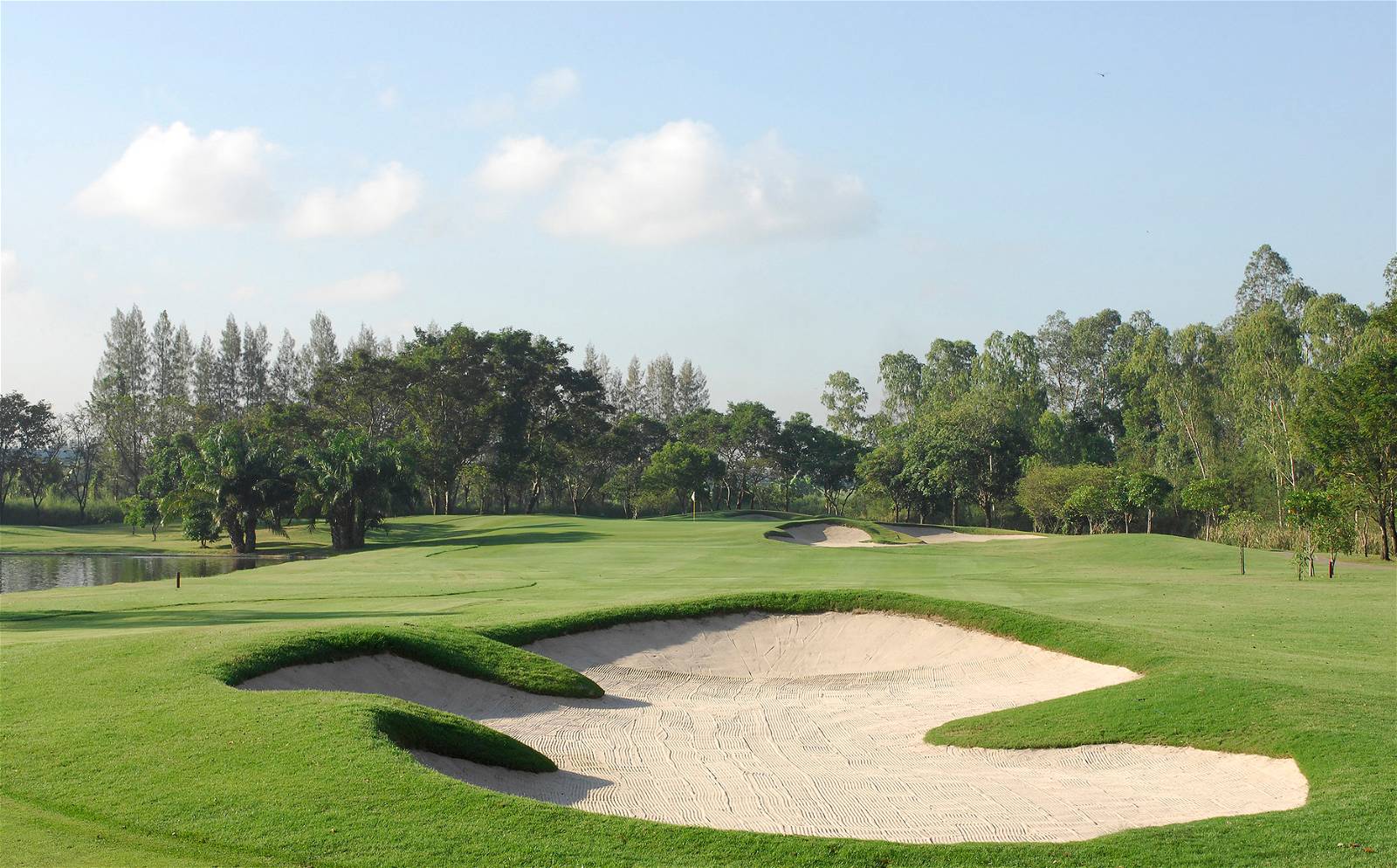 Fairway Bunker, Muang Kaew Golf Club, Bangkok, Thailand