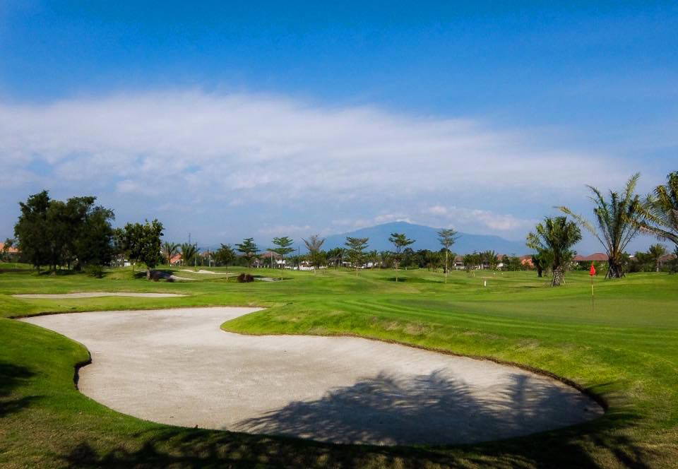 Green, Bunker, North Hill Golf Club Chiang Mai, Chiang Mai, Thailand