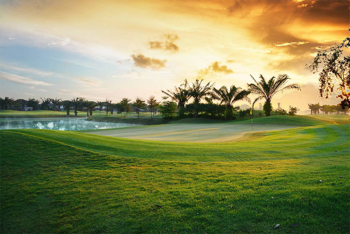Green, North Hill Golf Club Chiang Mai, Chiang Mai, Thailand
