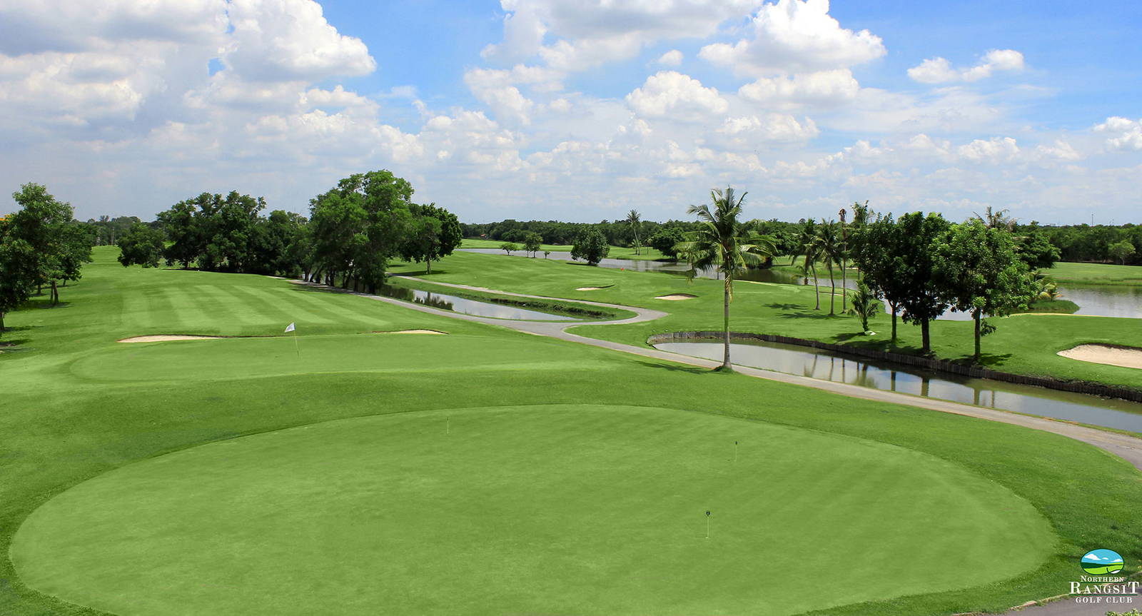 Practice Green, Northern Rangsit Golf Club, Bangkok, Thailand