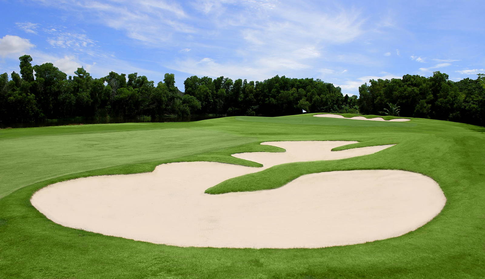 Fairway Bunker, Northern Rangsit Golf Club, Bangkok, Thailand