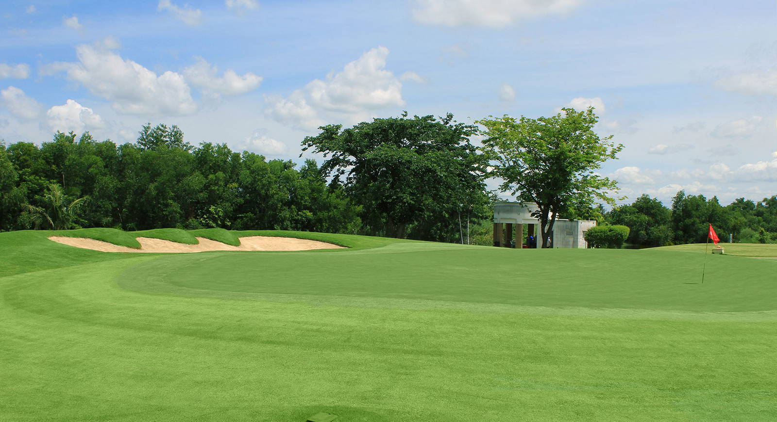 Green, Northern Rangsit Golf Club, Bangkok, Thailand