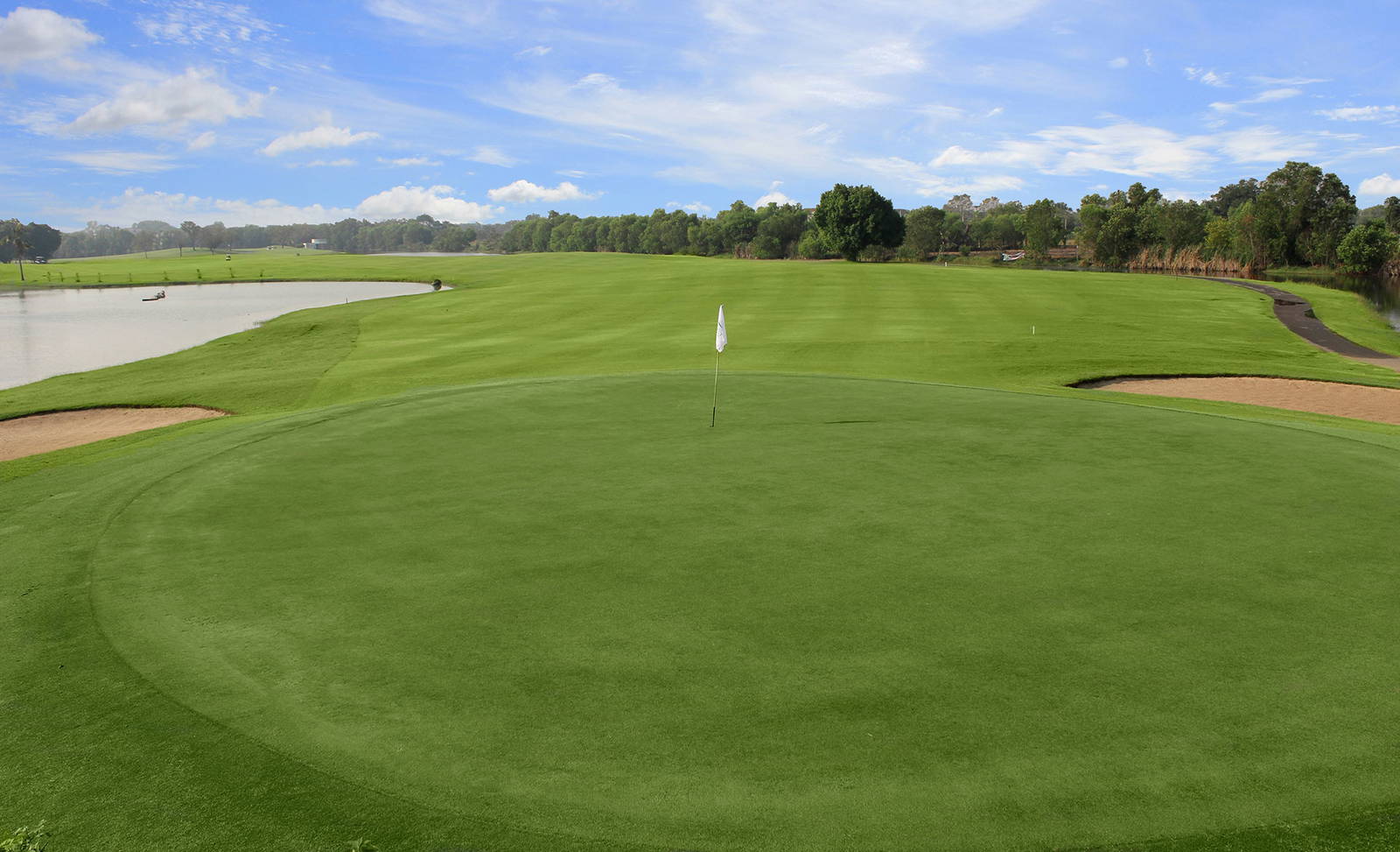 Green, Northern Rangsit Golf Club, Bangkok, Thailand