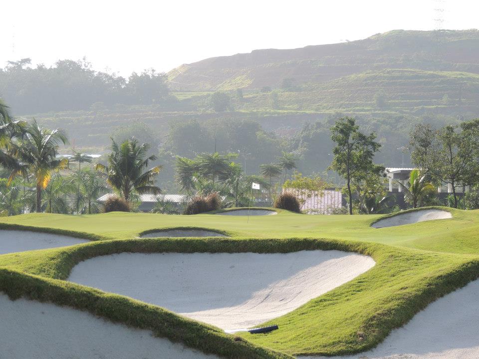 Approach, Palm Garden Golf Club, Kuala Lumpur, Malaysia