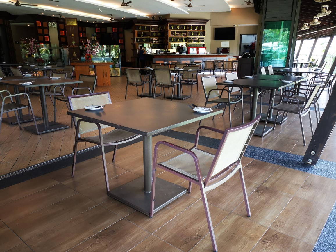 Restaurant, Palm Garden Golf Club, Kuala Lumpur, Malaysia