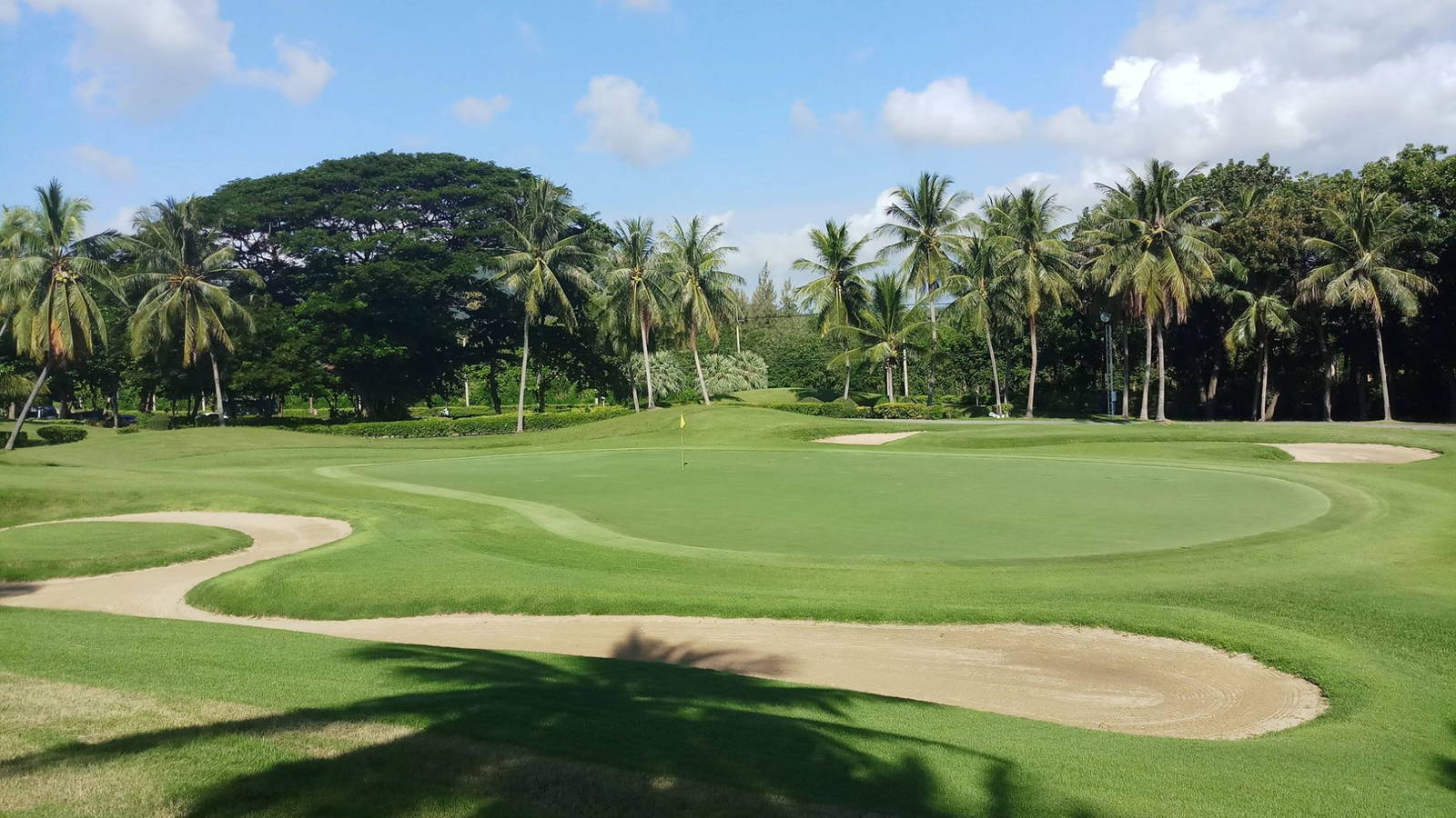 Green, Bunker, Palm Hills Golf Club, Hua Hin, Thailand