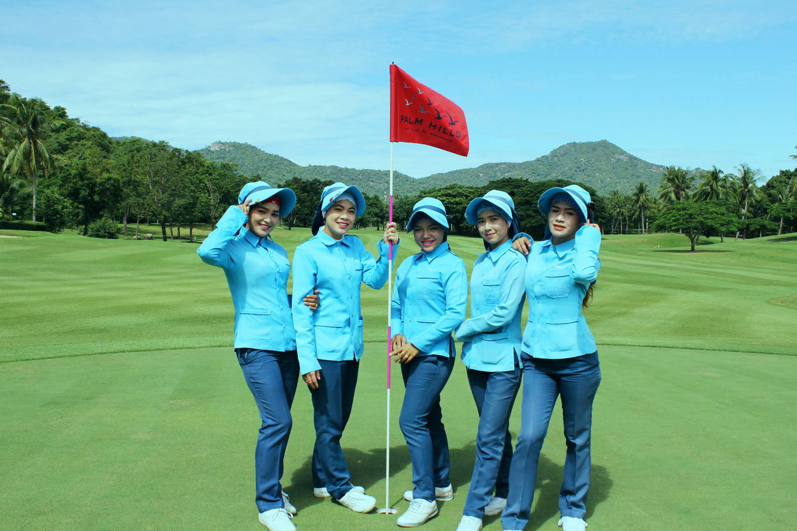 Caddie, Palm Hills Golf Club, Hua Hin, Thailand