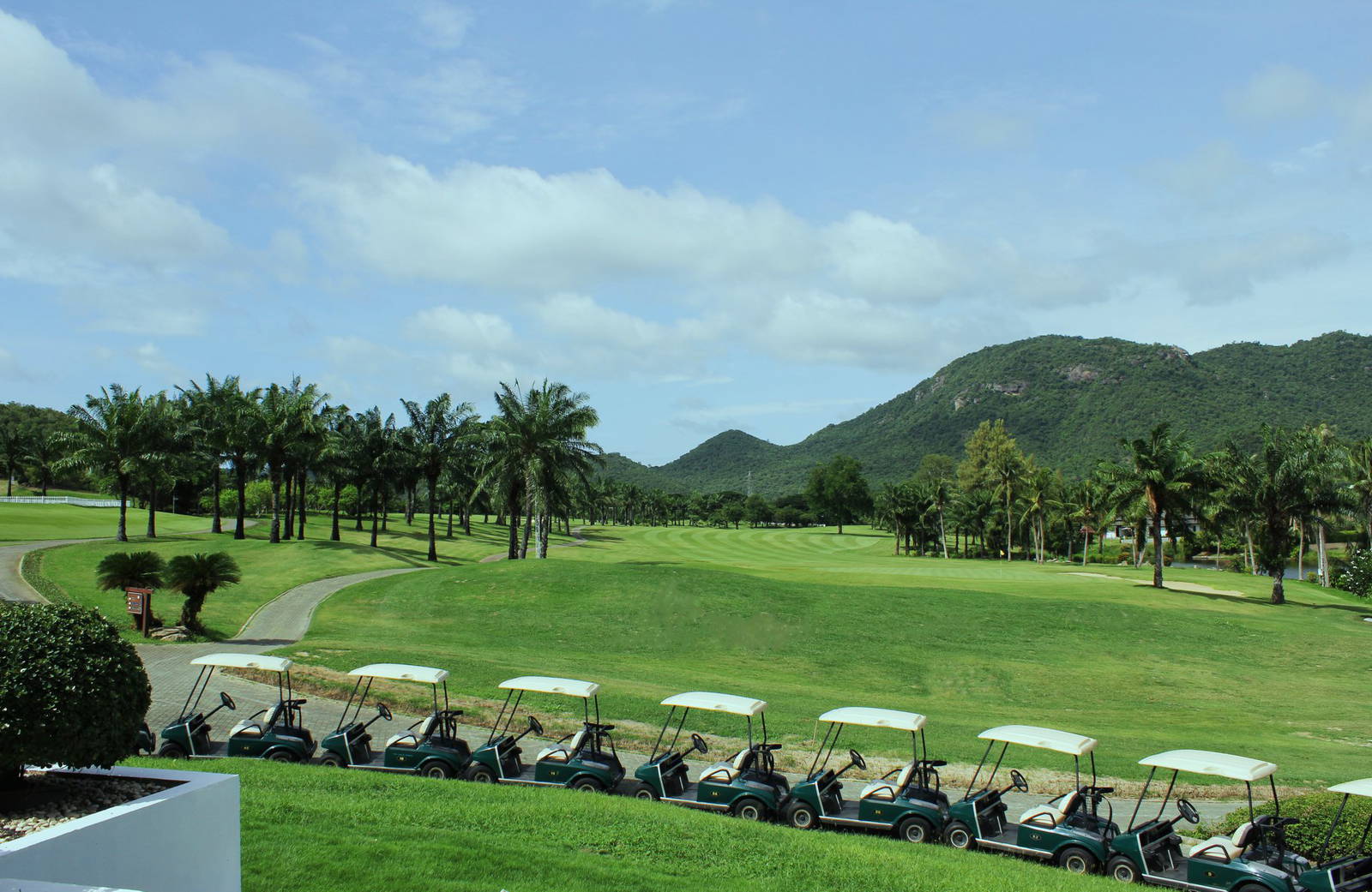 Clubhouse View, Palm Hills Golf Club, Hua Hin, Thailand