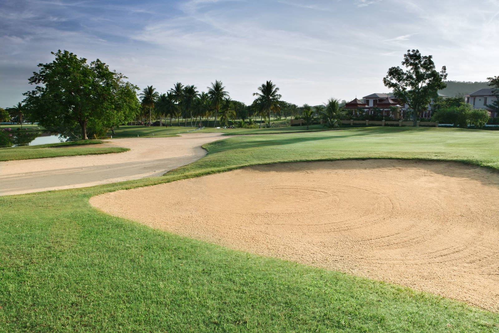 Fairway Bunker, Palm Hills Golf Club, Hua Hin, Thailand