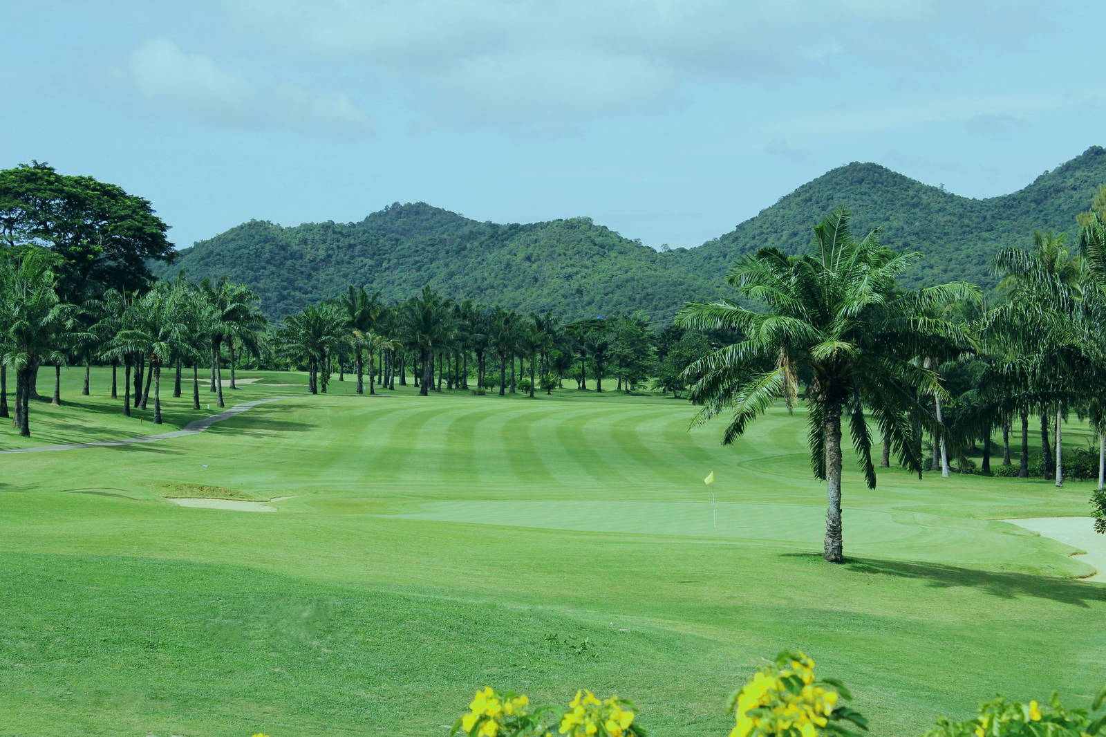 Green, Fairway, Palm Hills Golf Club, Hua Hin, Thailand