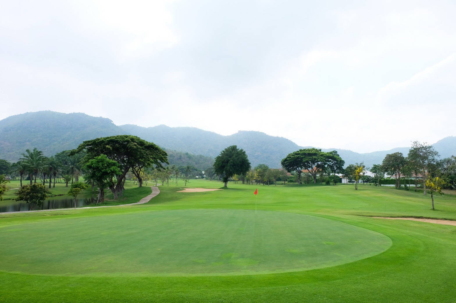 Green, Palm Hills Golf Club, Hua Hin, Thailand