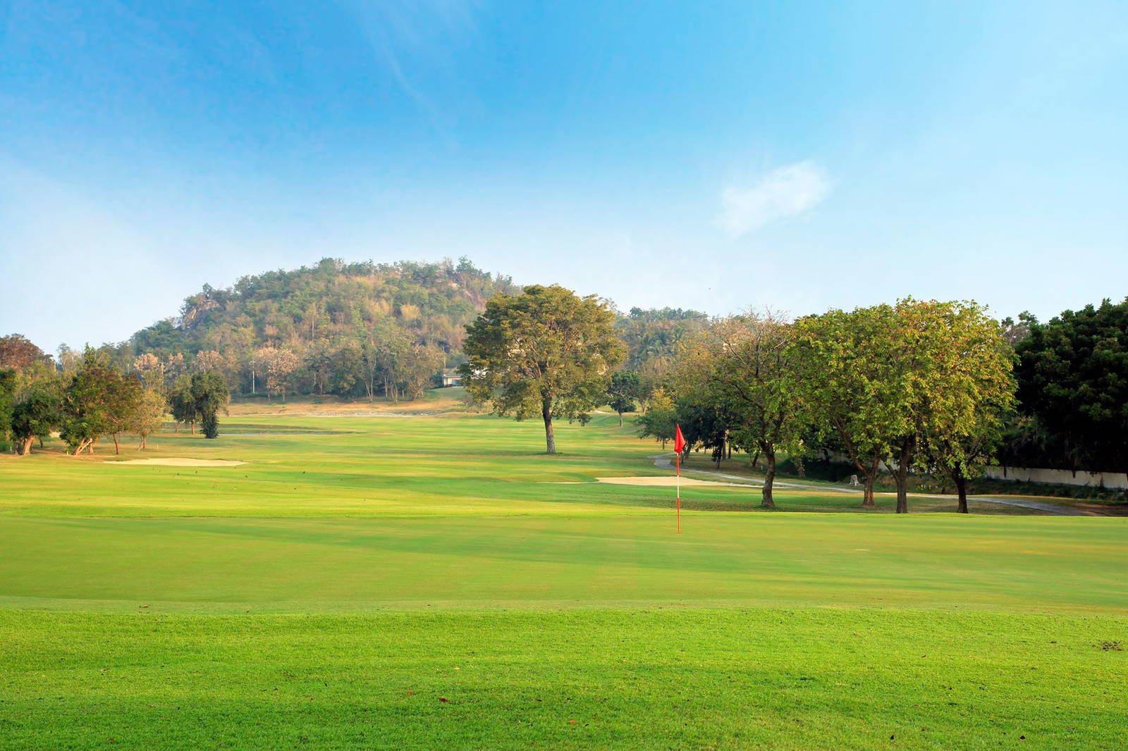 Green, Palm Hills Golf Club, Hua Hin, Thailand