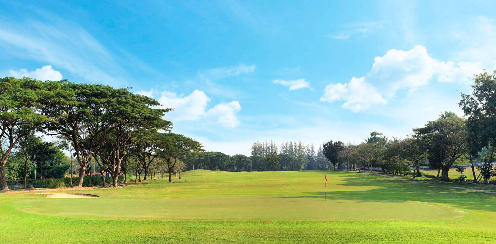 Green, Palm Hills Golf Club, Hua Hin, Thailand