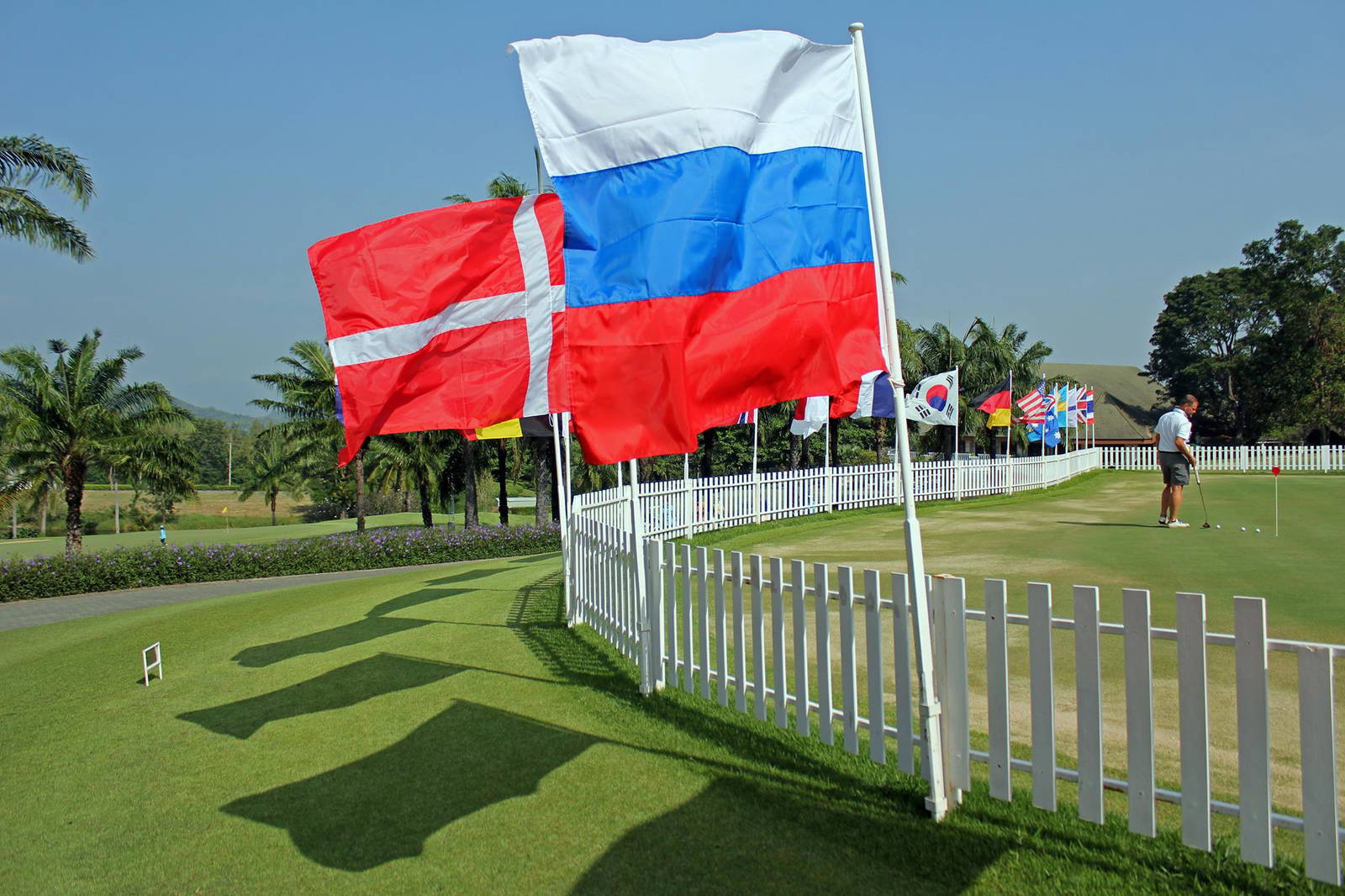Practice Green, Palm Hills Golf Club, Hua Hin, Thailand