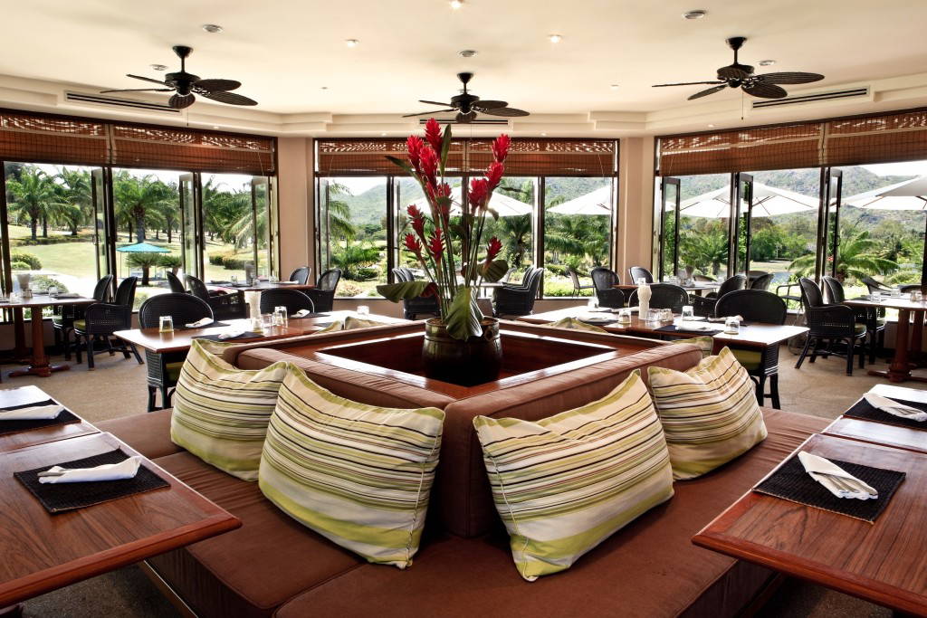 Restaurant, Palm Hills Golf Club, Hua Hin, Thailand