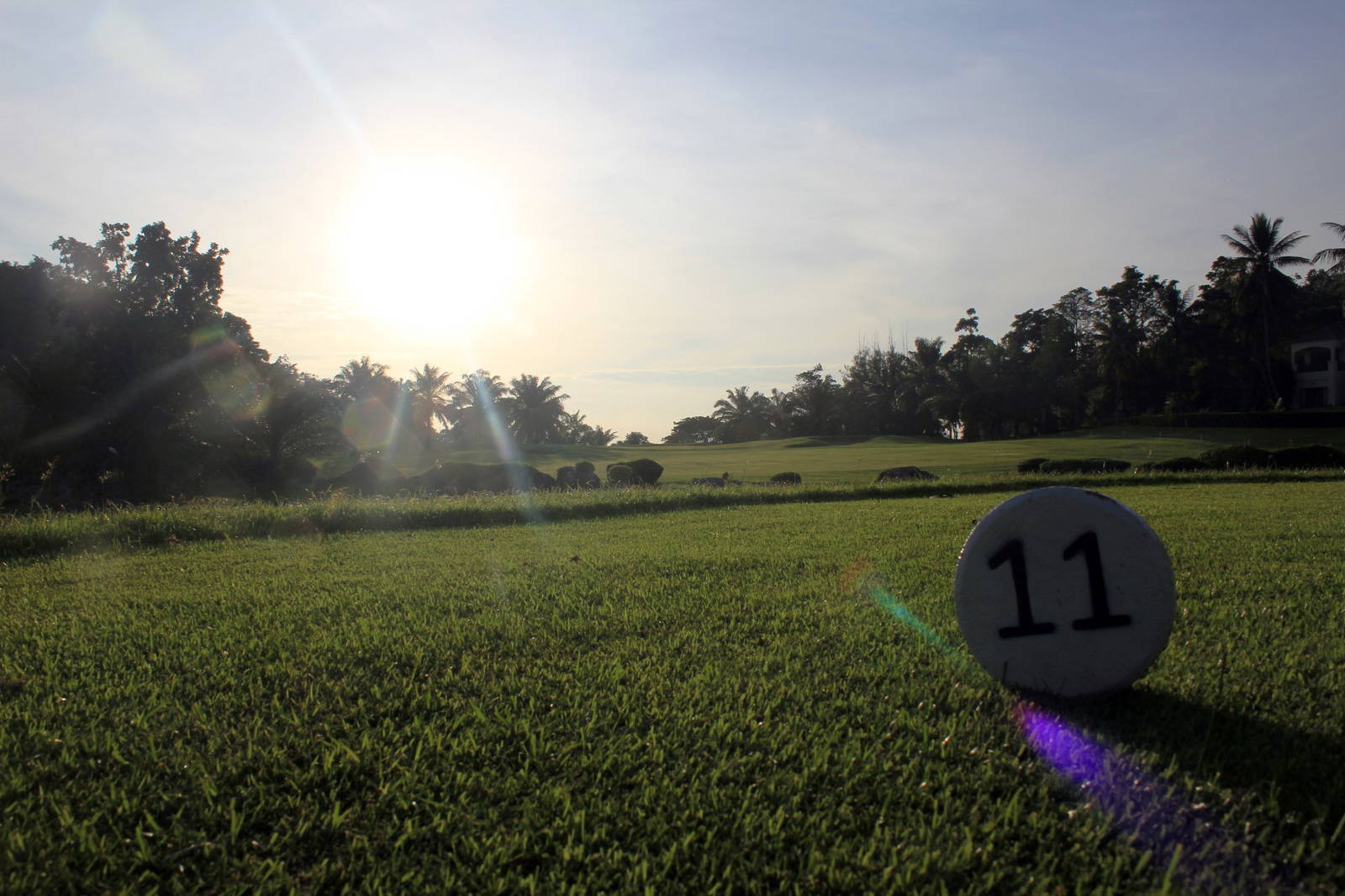 Tee Box, Palm Hills Golf Club, Hua Hin, Thailand