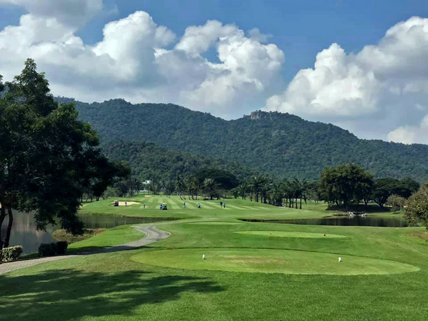 Tee Box, Palm Hills Golf Club, Hua Hin, Thailand