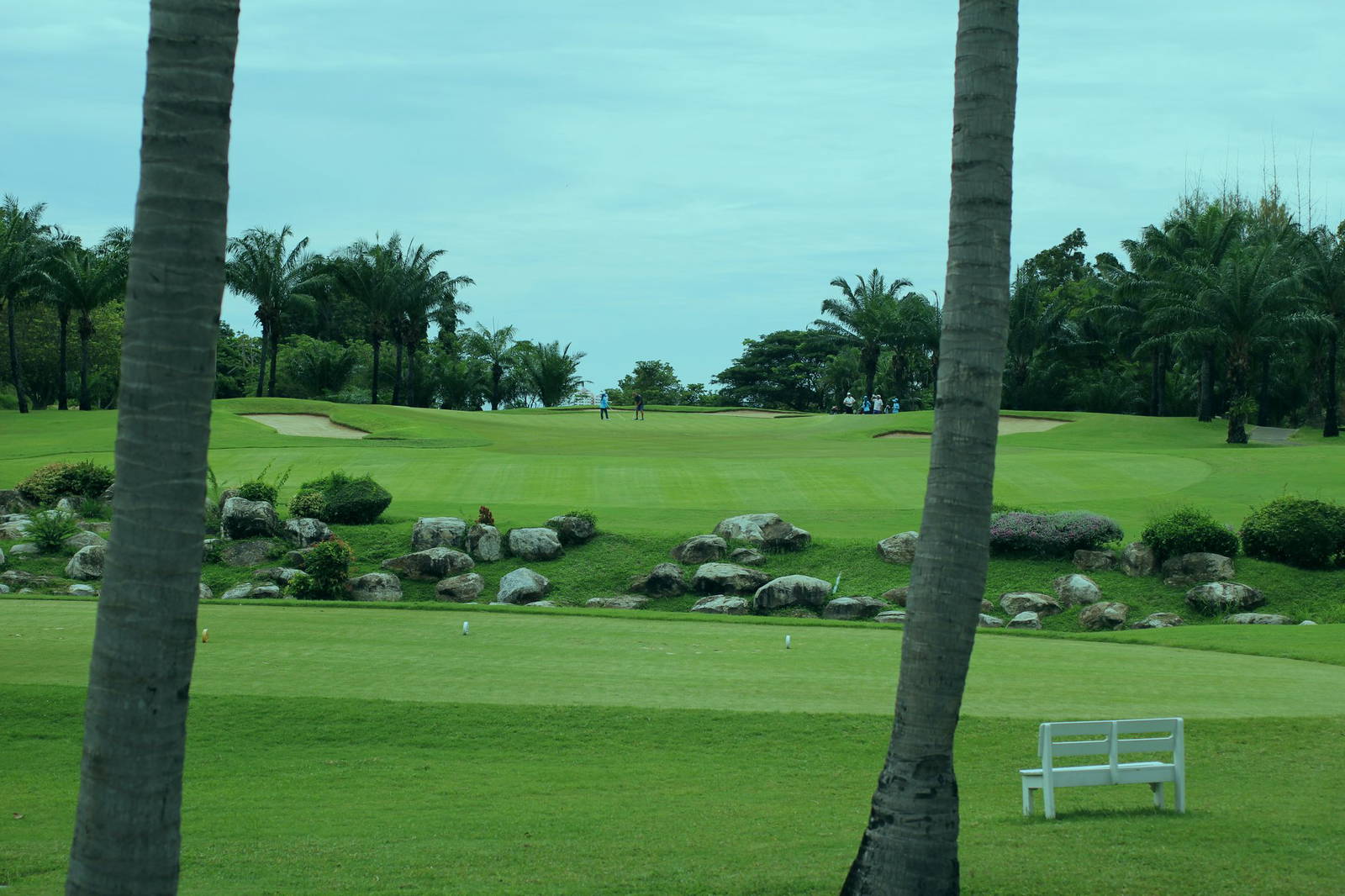 Tee Box, Palm Hills Golf Club, Hua Hin, Thailand