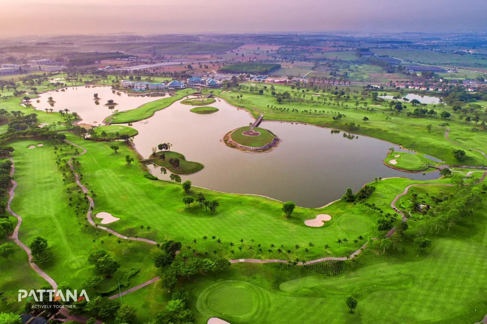 Aerial View, Pattana Golf Resort , Pattaya, Thailand