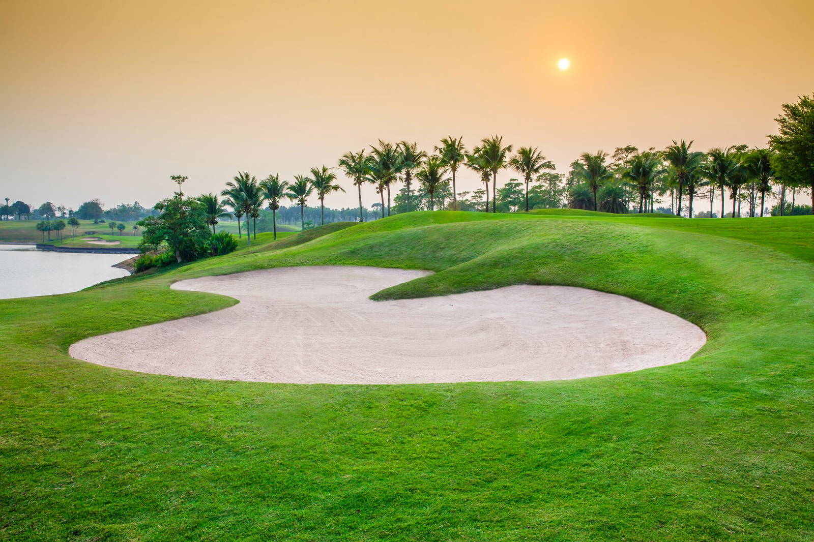 Fairway Bunker, Pattana Golf Resort , Pattaya, Thailand