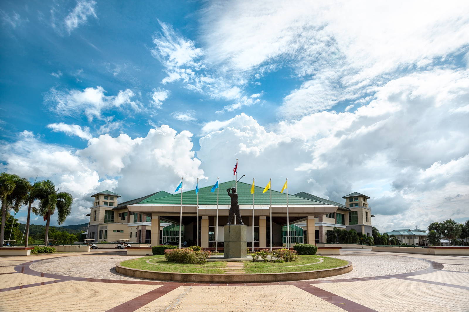 Clubhouse, Pattana Golf Resort , Pattaya, Thailand