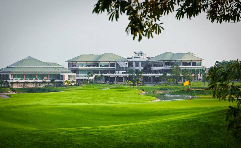 Green, Clubhouse, Pattana Golf Resort , Pattaya, Thailand