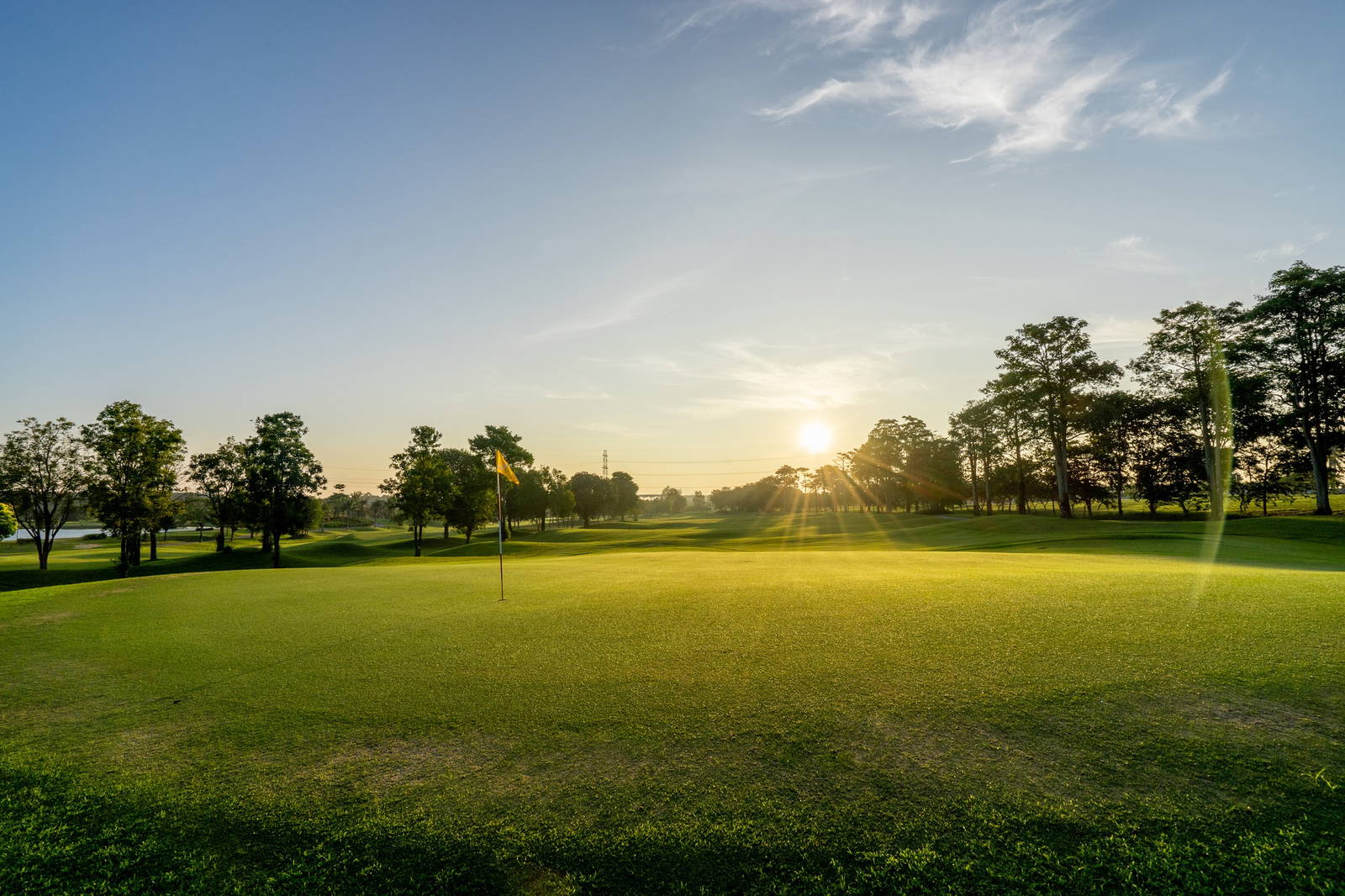Green, Pattana Golf Resort , Pattaya, Thailand