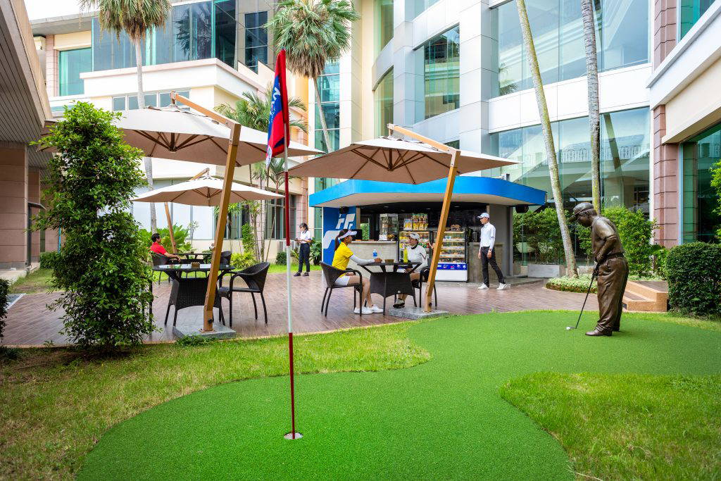 Terrace, Pattana Golf Resort , Pattaya, Thailand