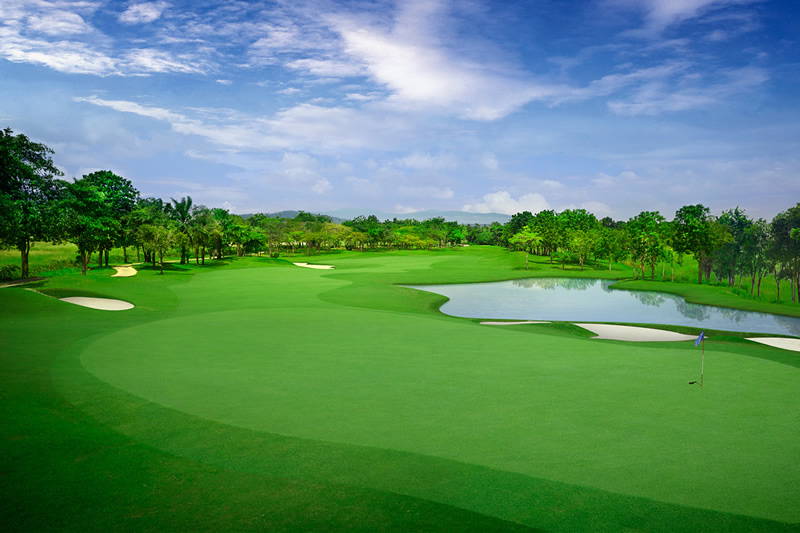 Green, Pattaya Country Club Golf Resort, Pattaya, Thailand