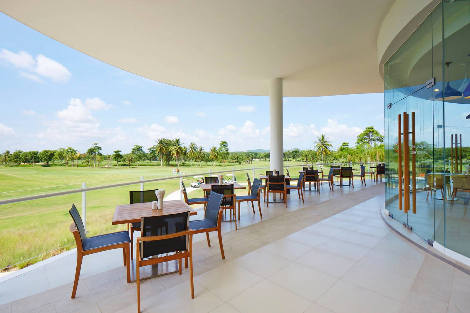 Terrace, Pattaya Country Club Golf Resort, Pattaya, Thailand