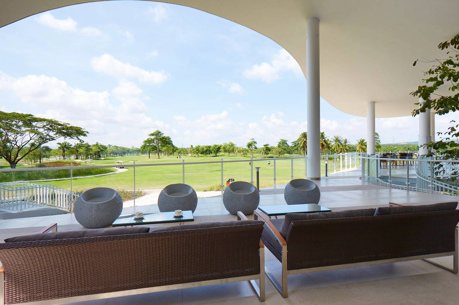 Terrace, Pattaya Country Club Golf Resort, Pattaya, Thailand