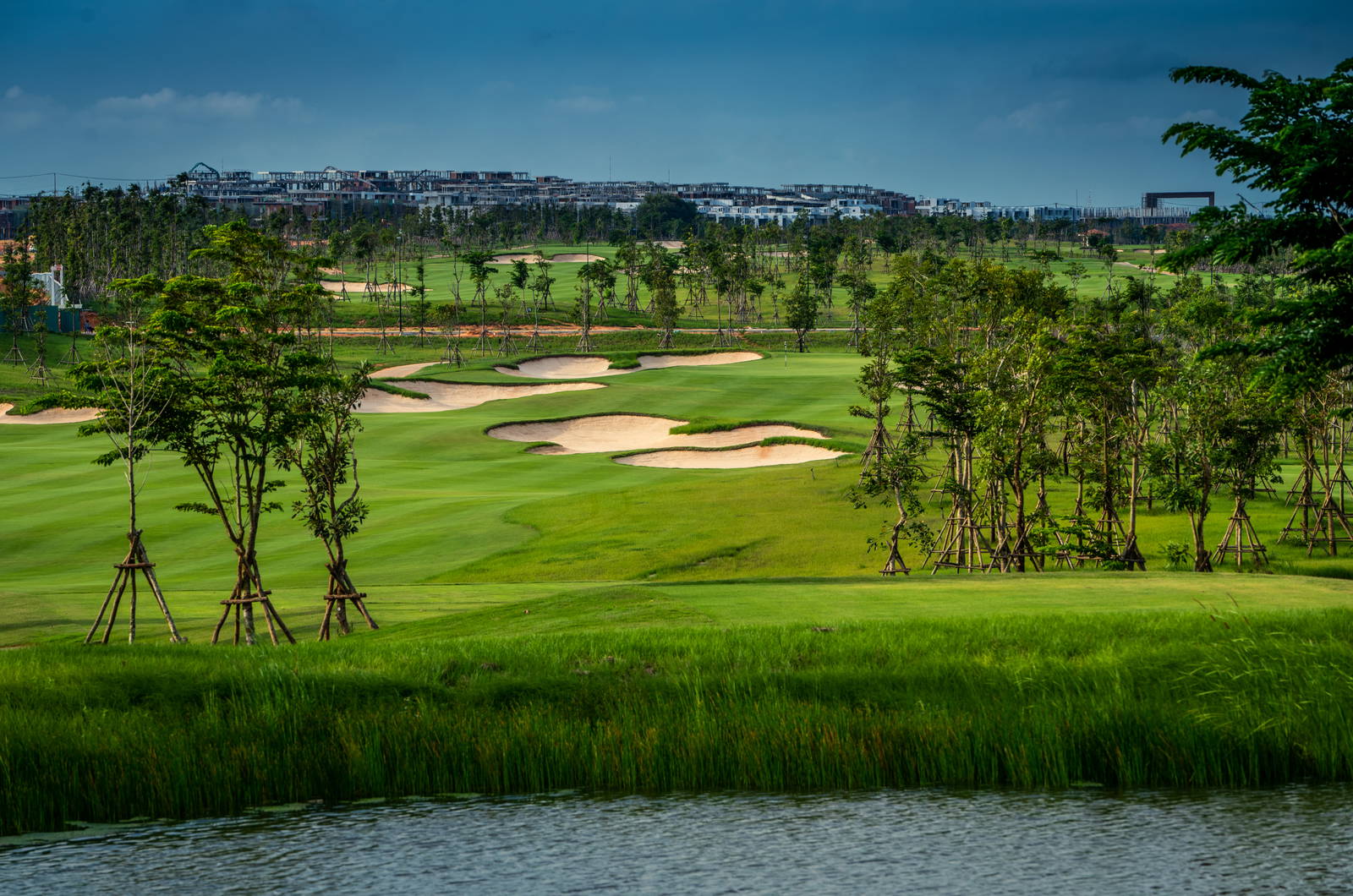 Fairway, Bunker, Water Hazard, PGA NovaWorld Phan Thiet (Garden Course), Ho Chi Minh, Vietnam