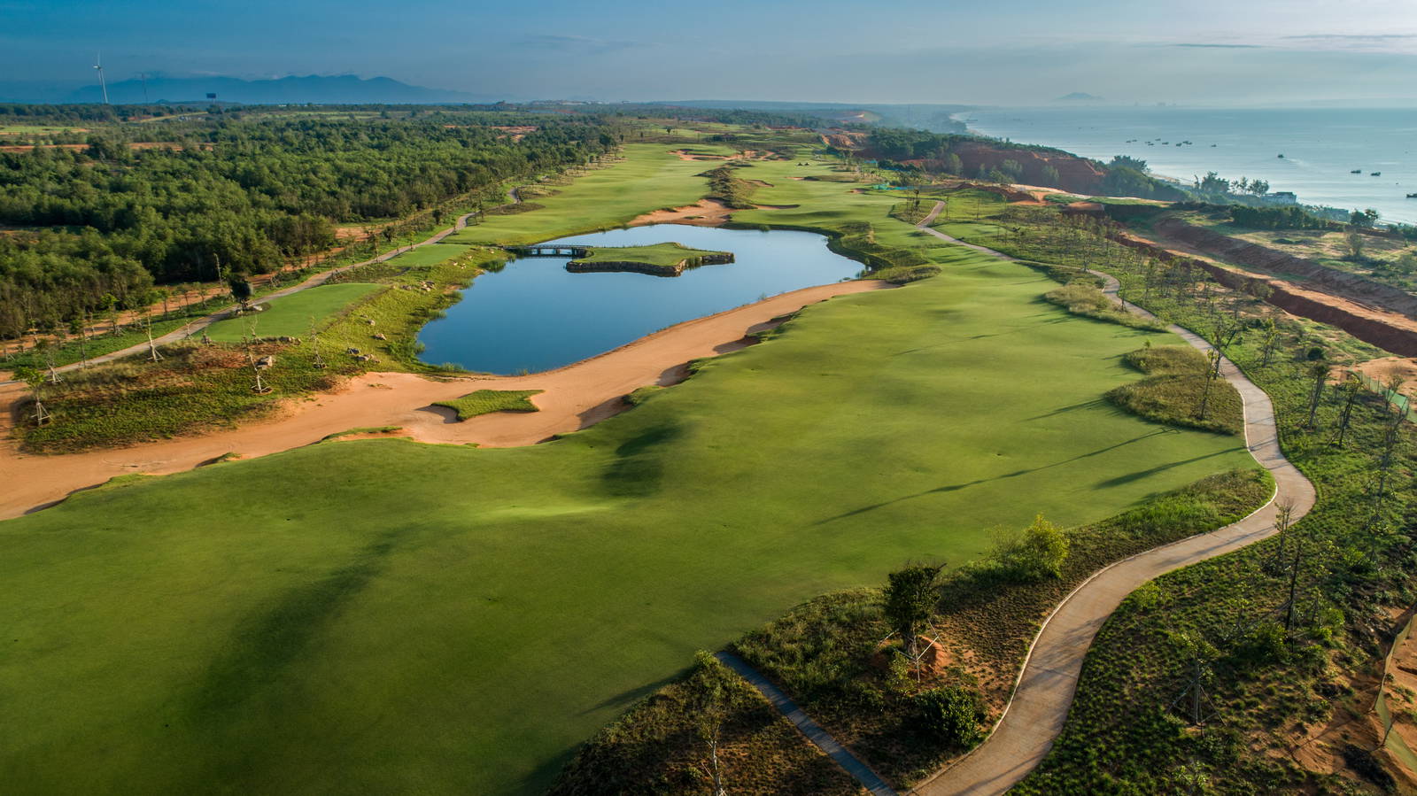 Fairway, Aerial View, PGA NovaWorld Phan Thiet (Ocean Course), Ho Chi Minh, Vietnam