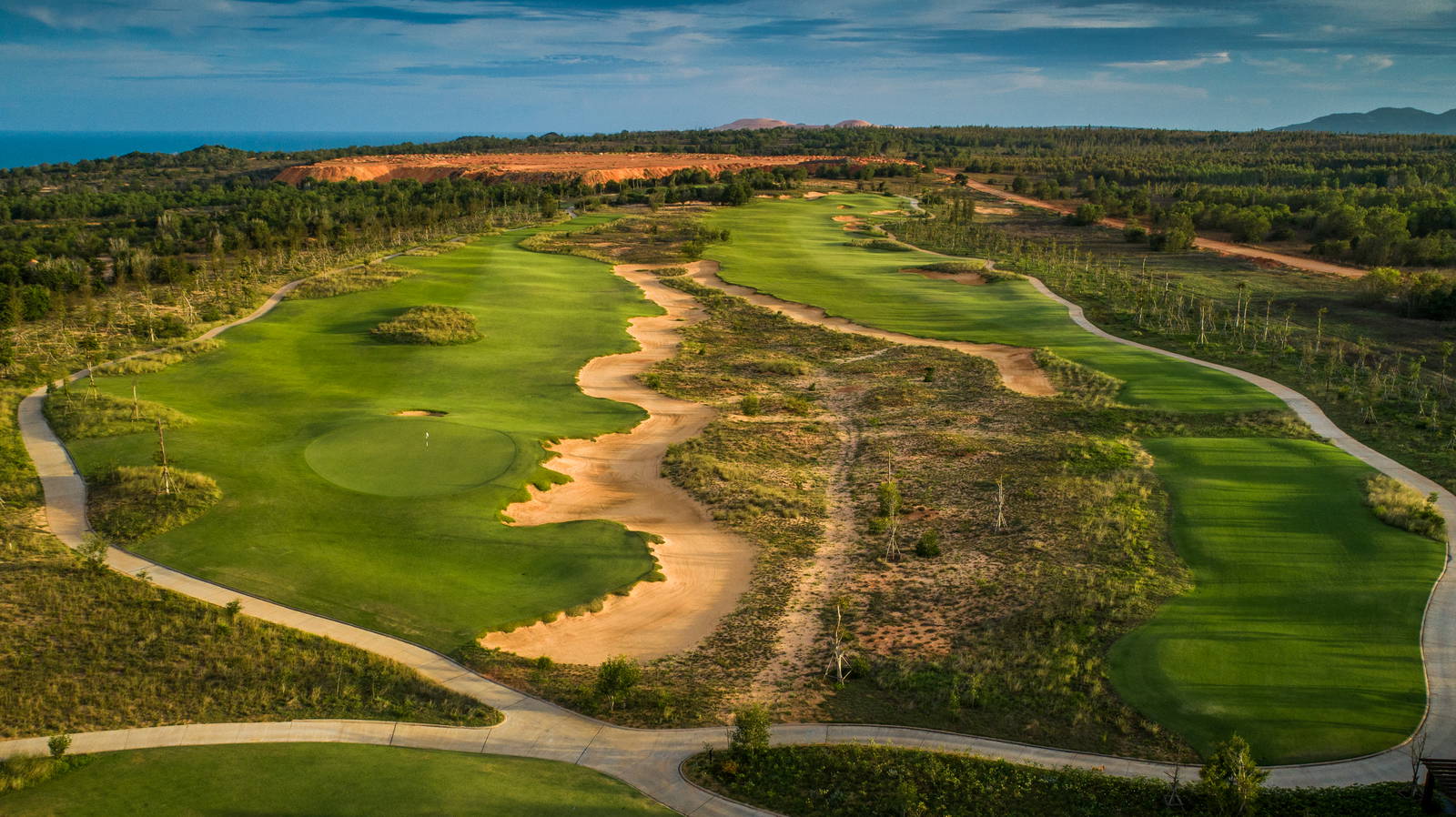 Aerial View, PGA NovaWorld Phan Thiet (Ocean Course), Ho Chi Minh, Vietnam