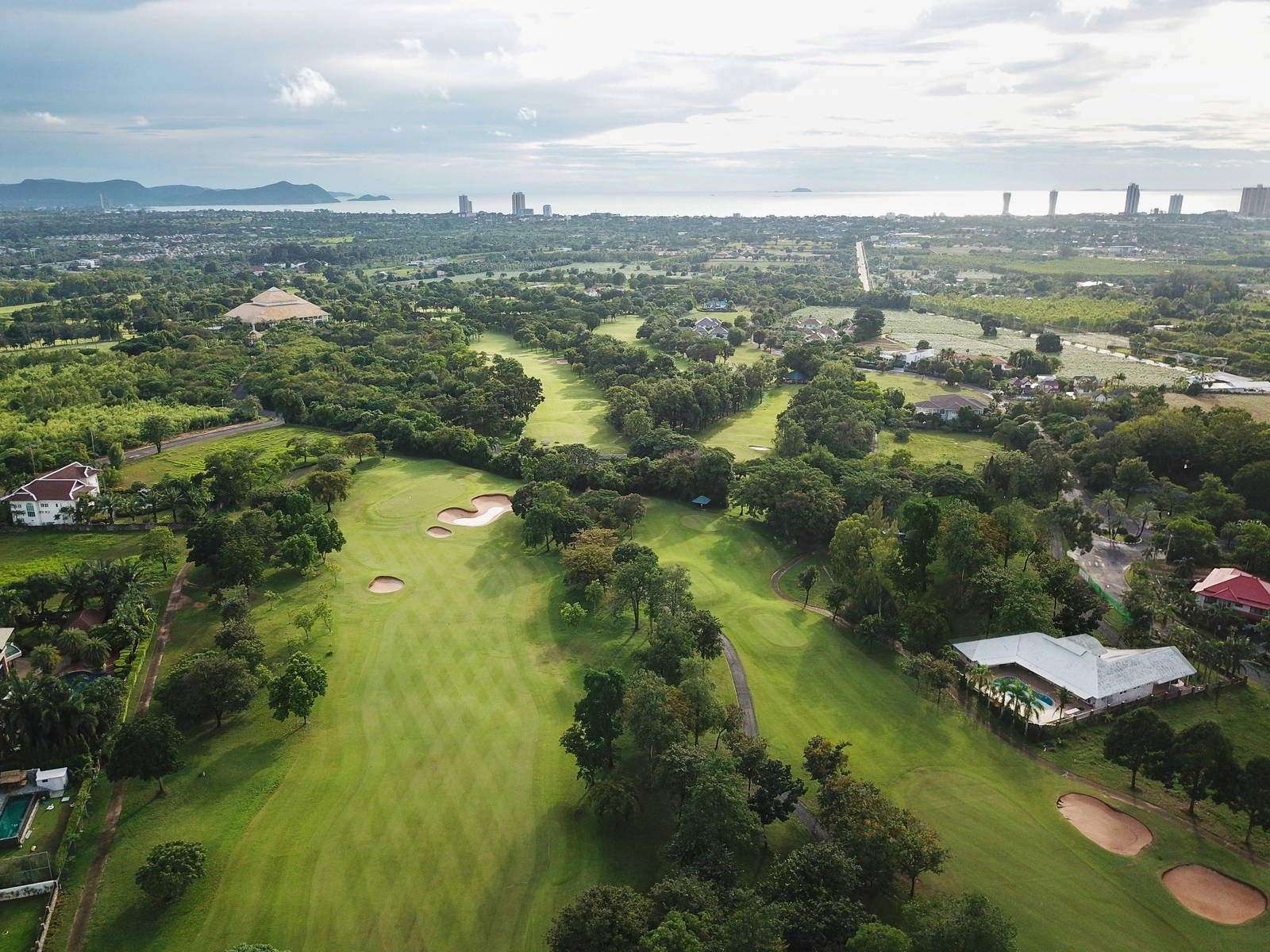 Aerial View, Phoenix Gold Golf & Country Club, Pattaya, Thailand