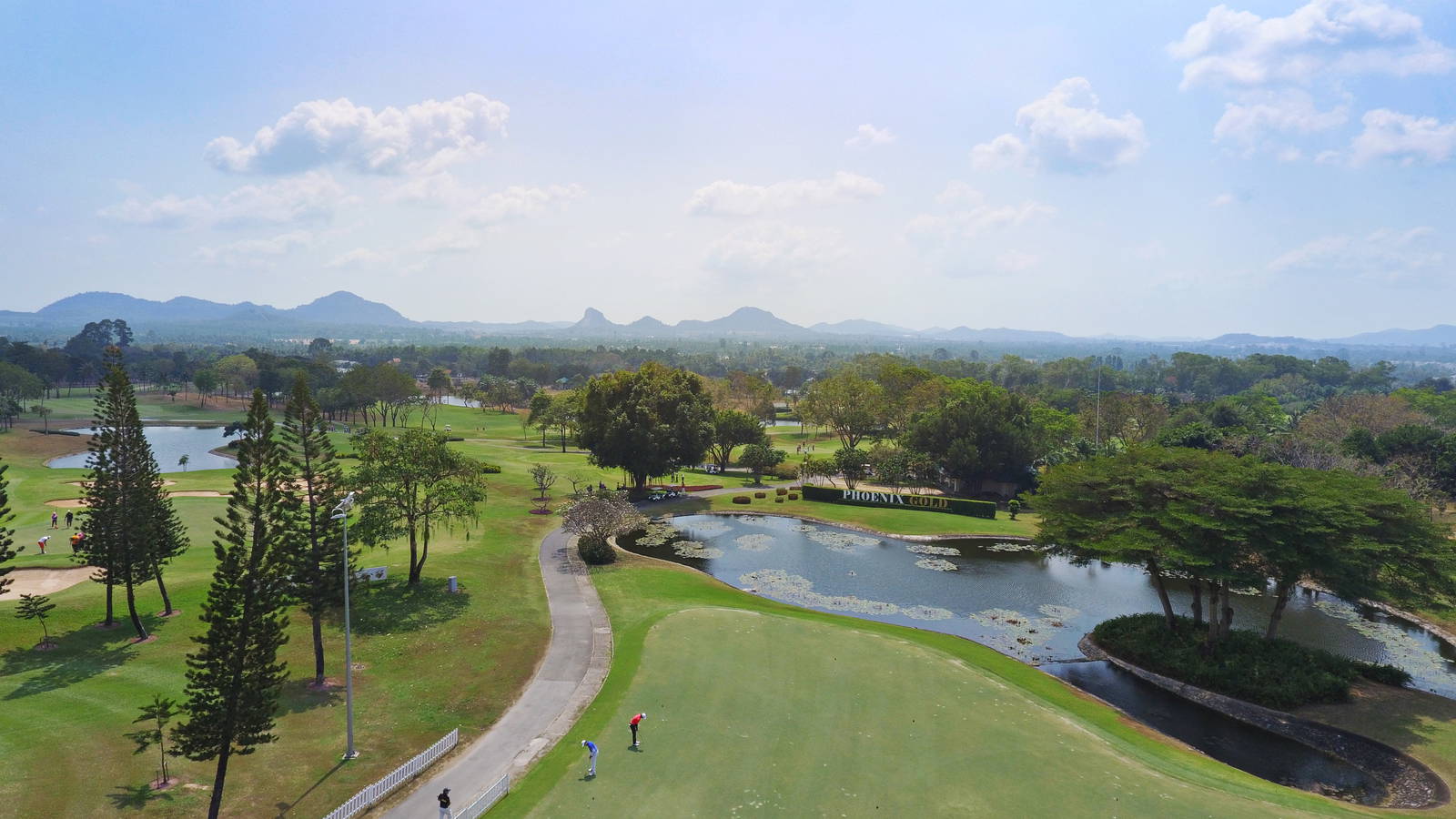 Clubhouse View, Phoenix Gold Golf & Country Club, Pattaya, Thailand