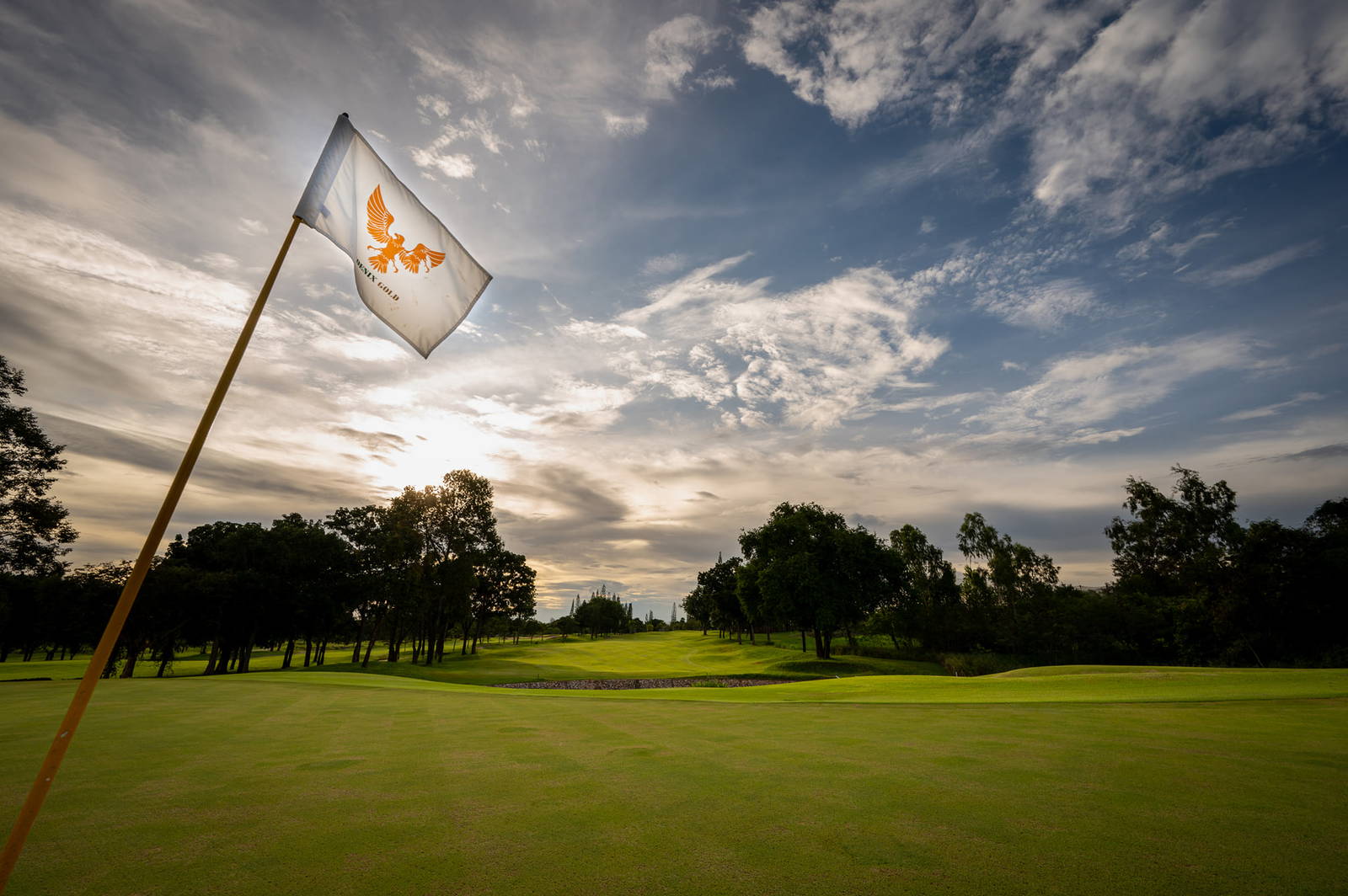 Green, Phoenix Gold Golf & Country Club, Pattaya, Thailand