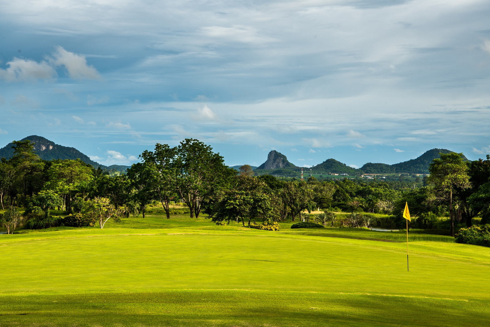 Green, Phoenix Gold Golf & Country Club, Pattaya, Thailand