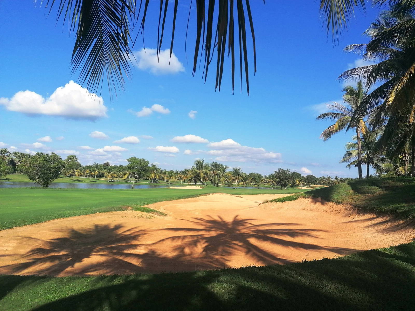 Fairway Bunker, Phokeethra Country Club, Siem Reap, Cambodia