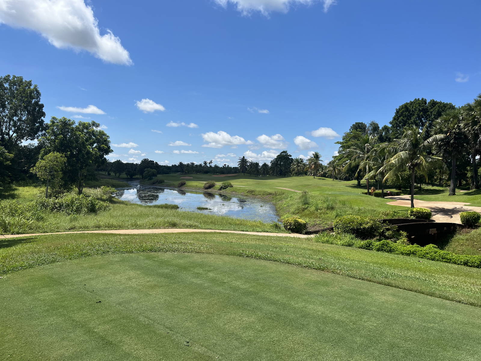 Tee Box, Phokeethra Country Club, Siem Reap, Cambodia