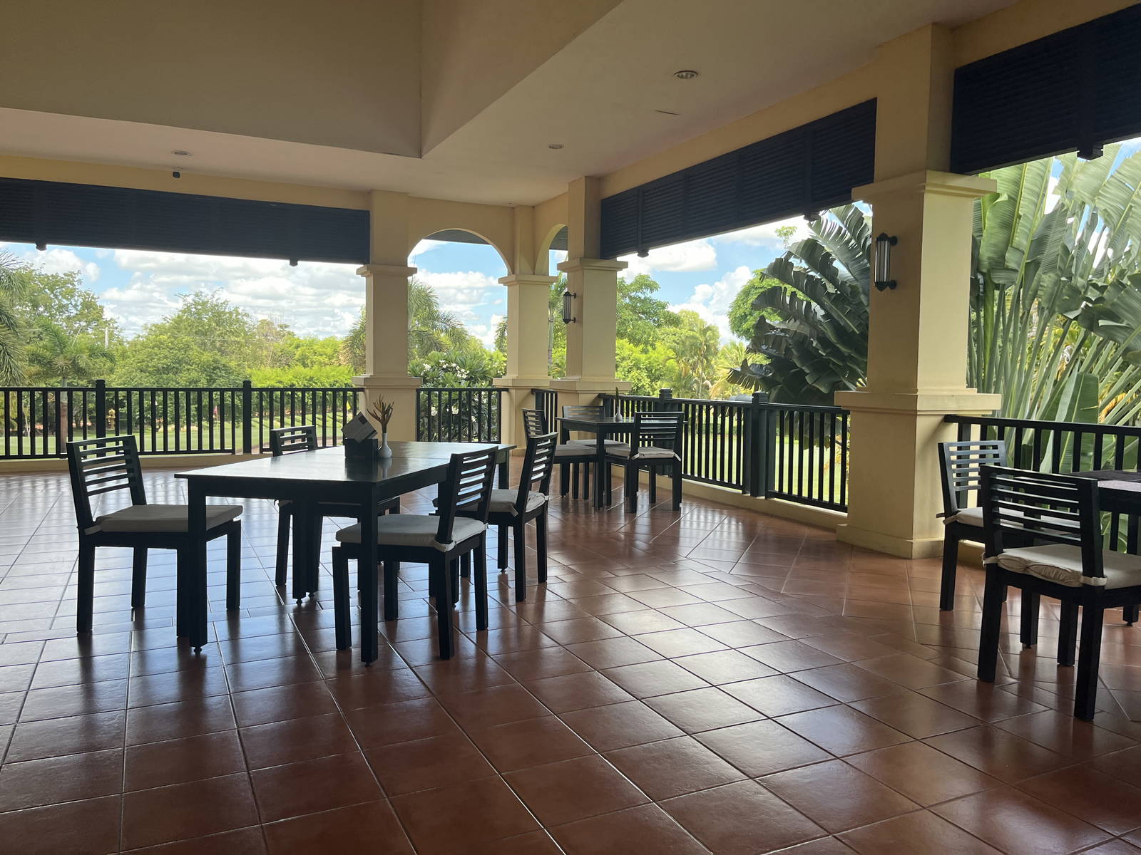 Terrace, Phokeethra Country Club, Siem Reap, Cambodia