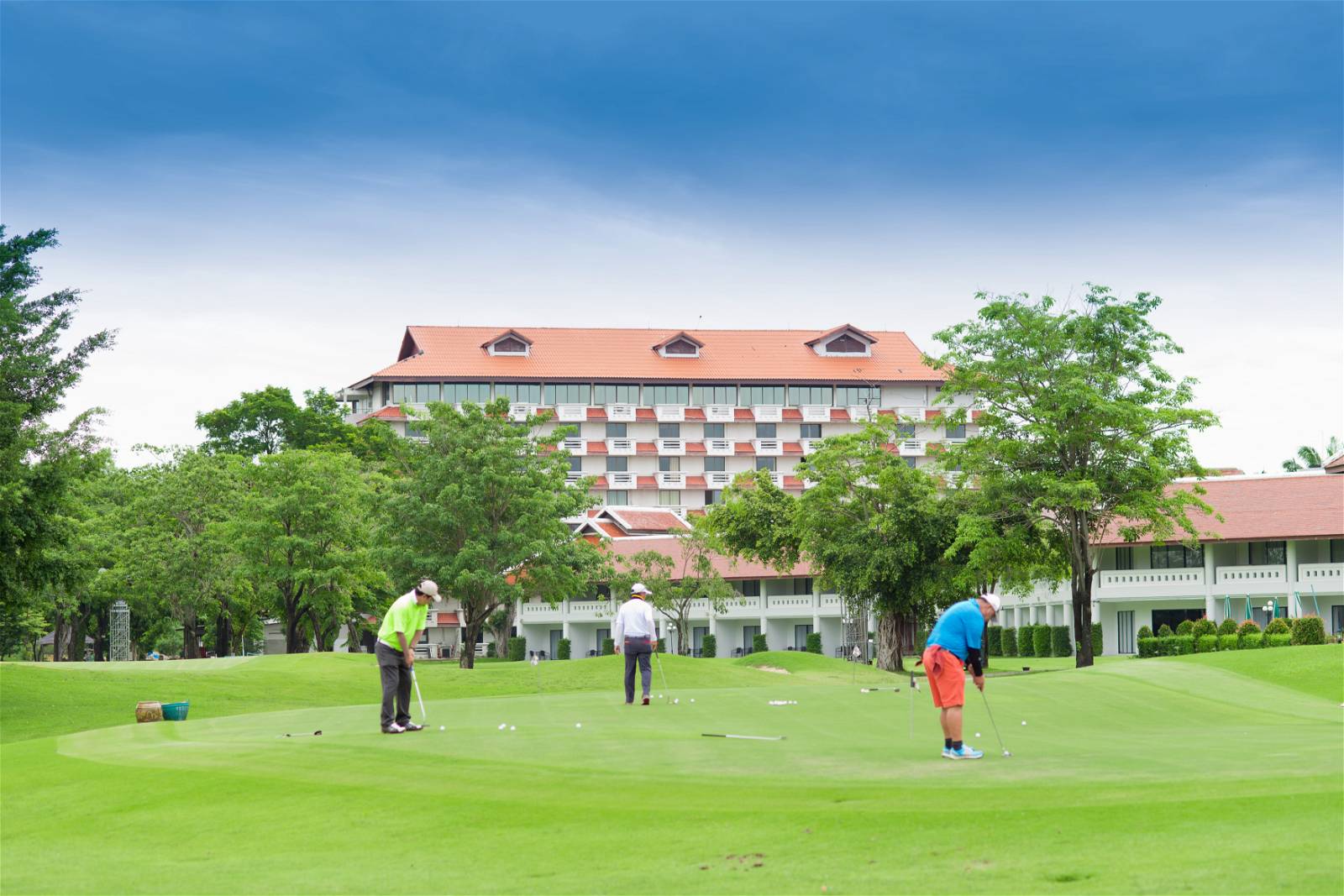 Practice Green, Pinehurst Golf Country Club, Bangkok, Thailand