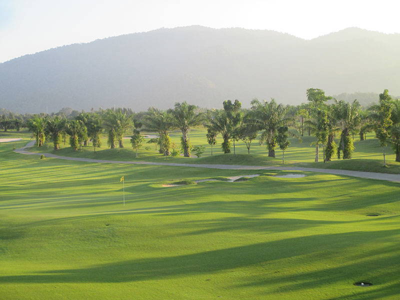 Green, Pleasant Valley Golf Club, Pattaya, Thailand