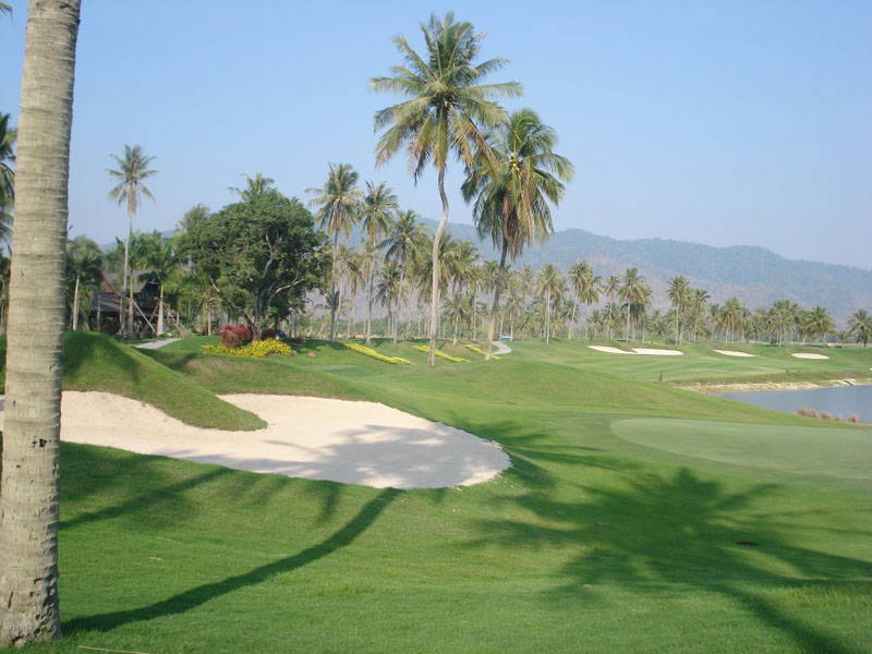 Greenside Bunker, Pleasant Valley Golf Club, Pattaya, Thailand