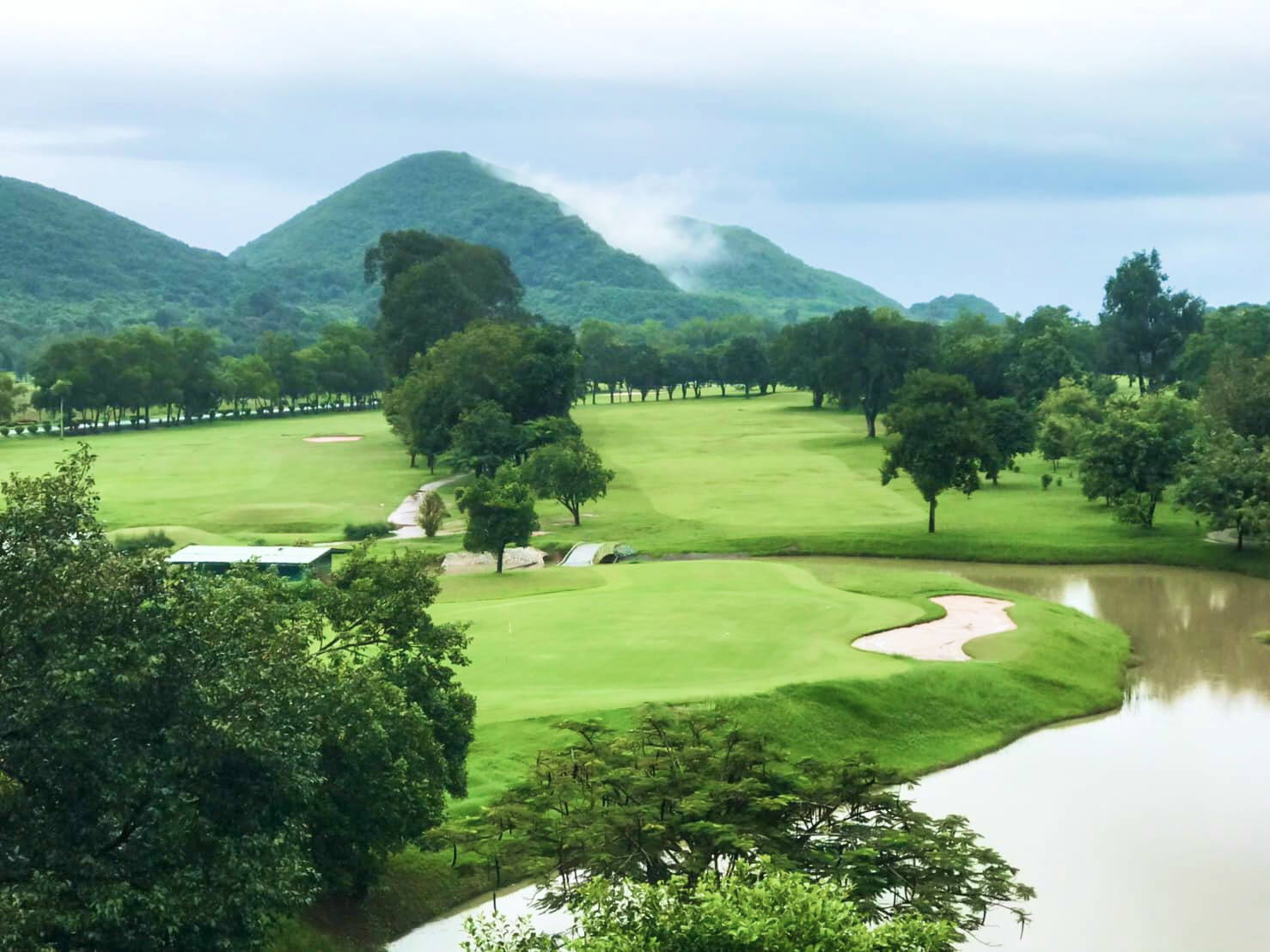 Fairway, Plutaluang Navy Golf Course, Pattaya, Thailand