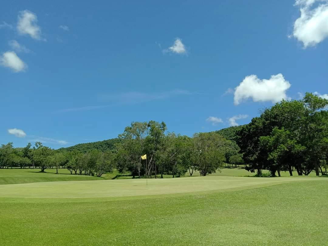 Green, Plutaluang Navy Golf Course, Pattaya, Thailand