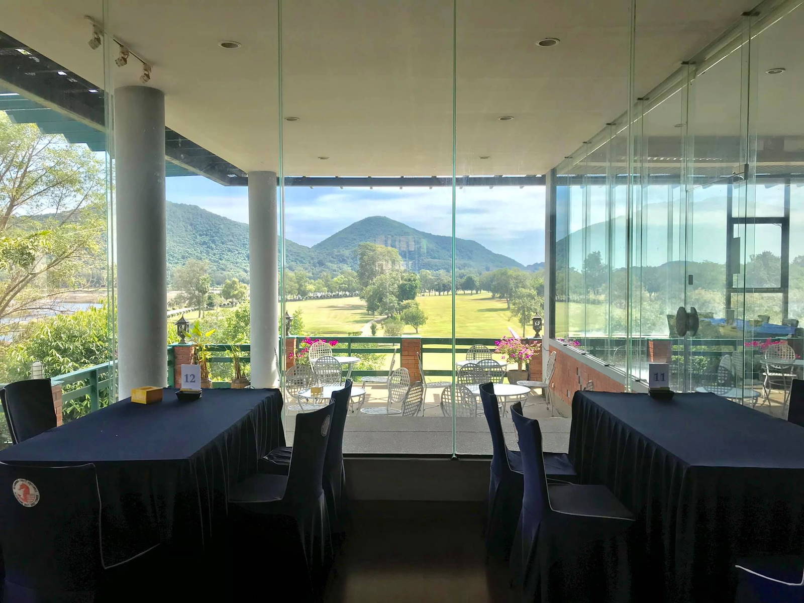 Restaurant, Plutaluang Navy Golf Course, Pattaya, Thailand